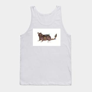 Christmas Degu Tank Top